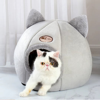 Plush Cat House