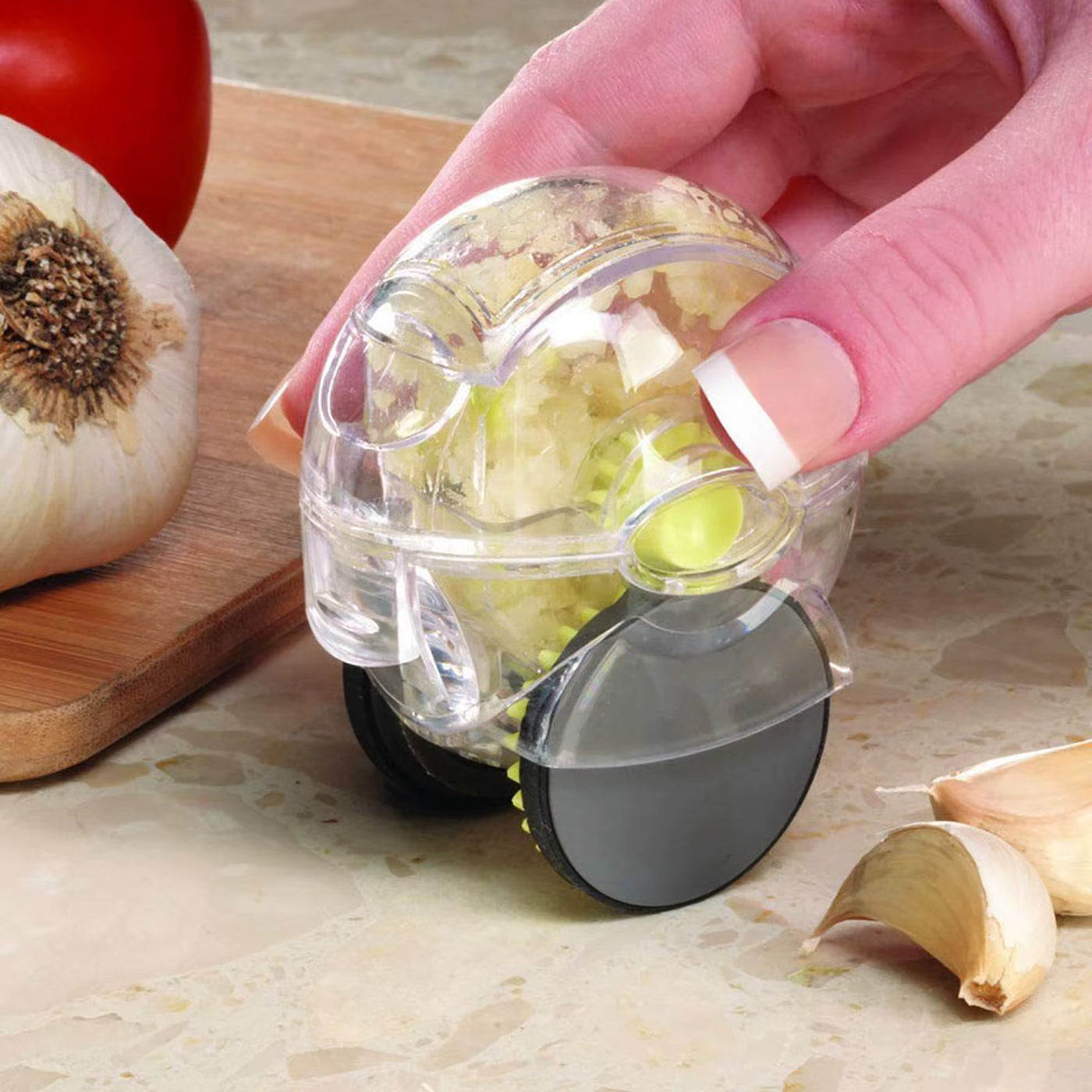Mini Garlic Chopper Wheel