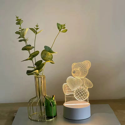3D Acrylic LED Lamp