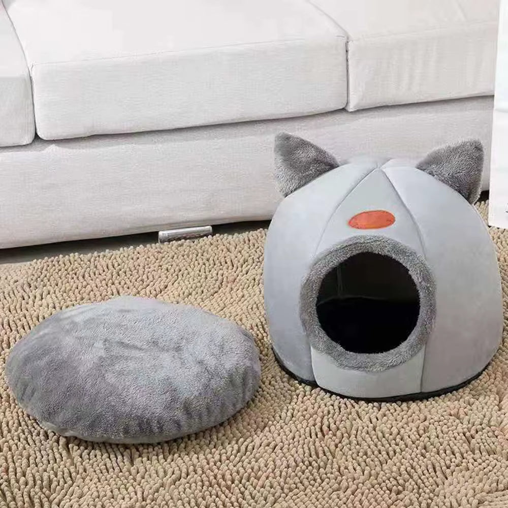Plush Cat House