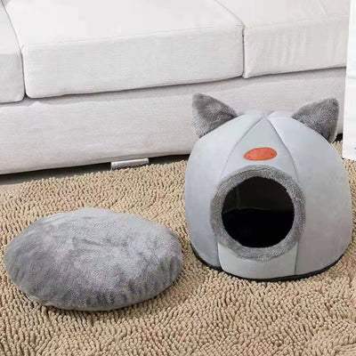 Plush Cat House