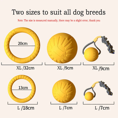 EVA Durable Dog Toys Pack