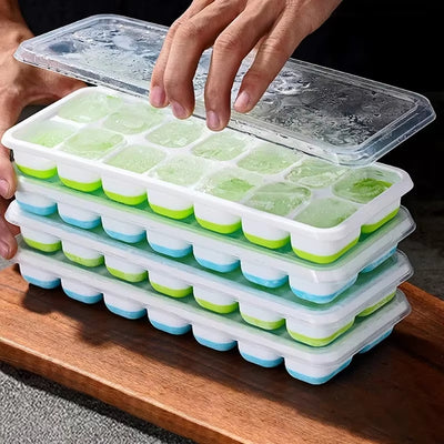 Removable Lid Ice Cube Trays