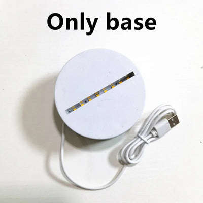3D Acrylic LED Lamp