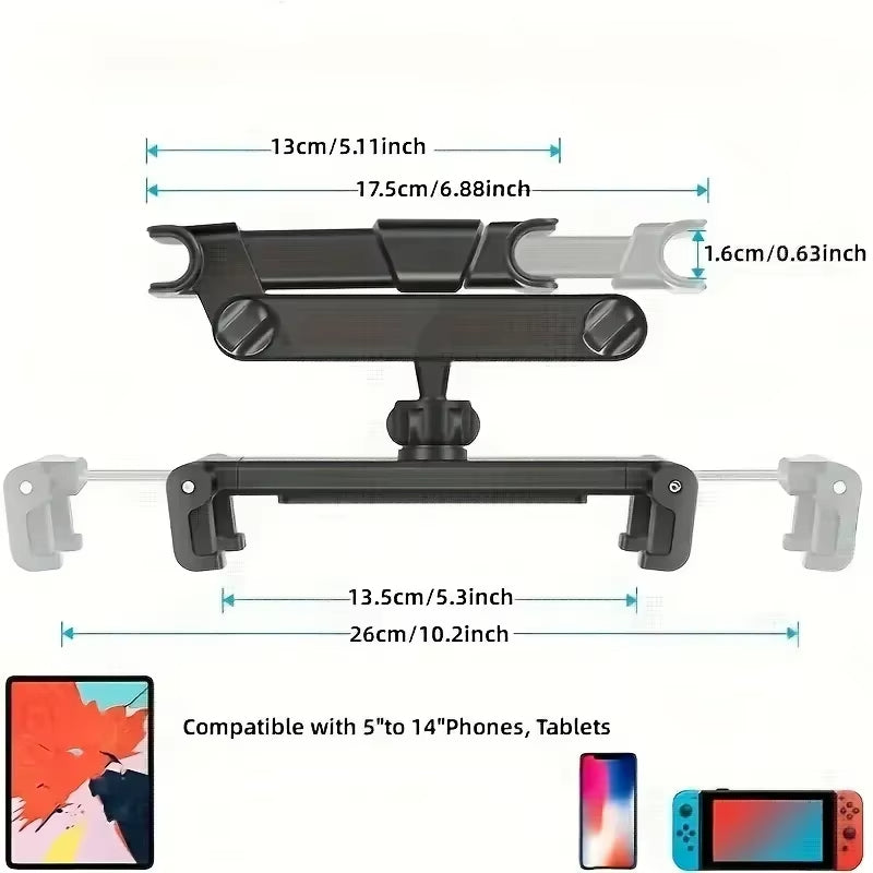 Telescopic Car Device Holder