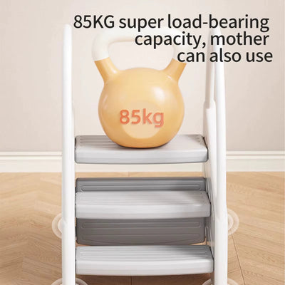 Toddler Step Stool With Handles