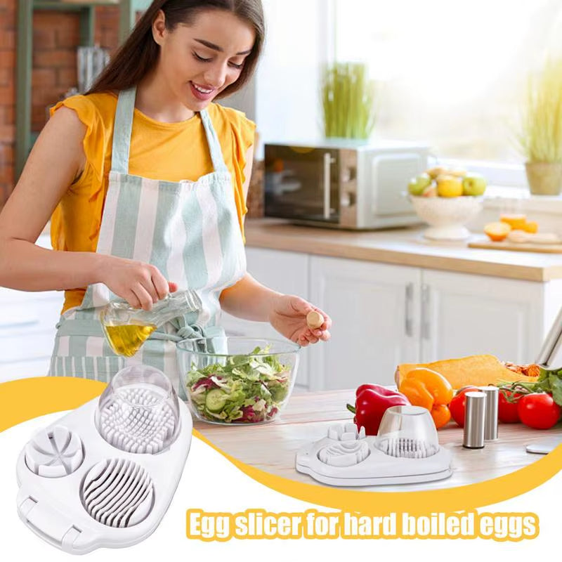 3 Modes Boiled Egg Slicer