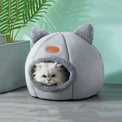 Plush Cat House